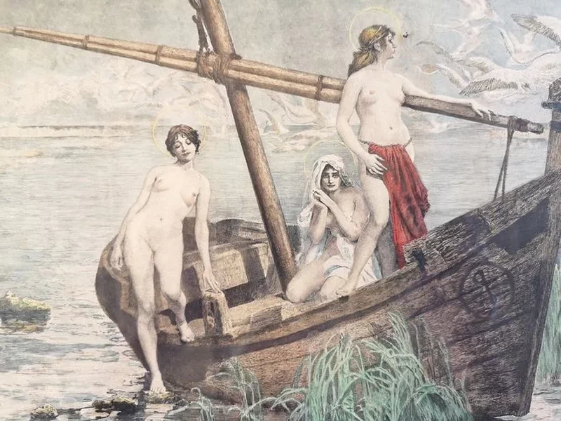 1849-Édouard-Henri Avril - Tre Marie di aprile